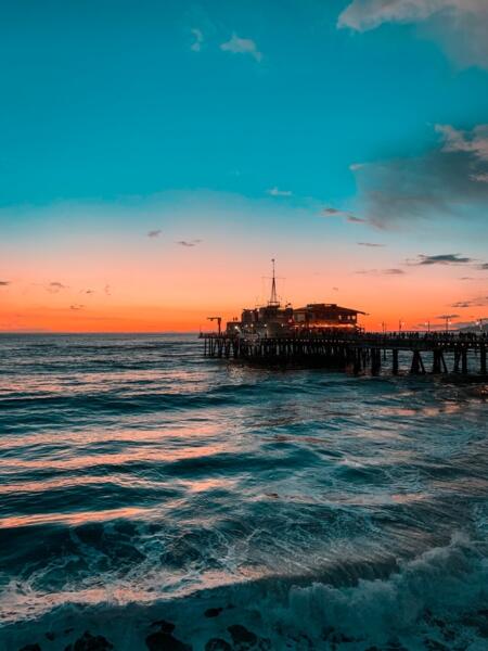 pier on pacific ocean Marijuana Tourism in Los Angeles