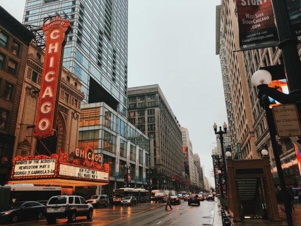 Illinois cannabis tourism guide Chicago theater