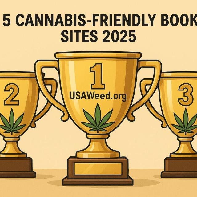 Top 5 Cannabis-Friendly Booking Sites 2025