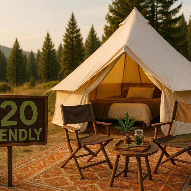 Top 420-Friendly Glamping Spots in the U.S.